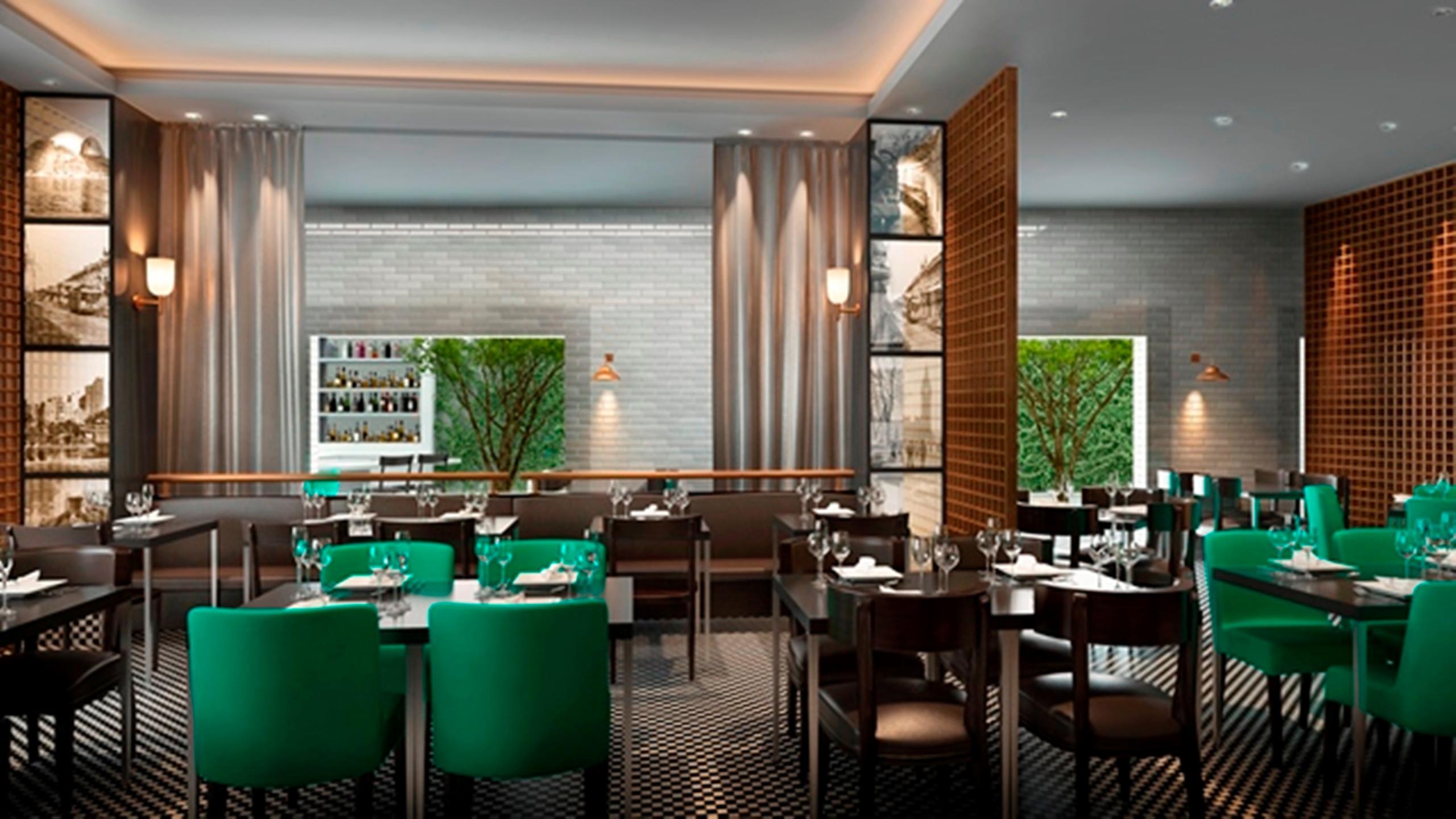 Hotel Atlantico Prime Rio de Janeiro Esterno foto Interior of the restaurant